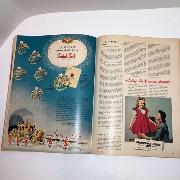 RARE 1953 New Liberty Canadian Magazine - Picture 8 of 15